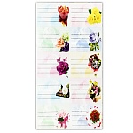 Наклейка на тетрадь 14,5*21см " Розы "