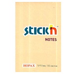 Блок самоклеящийся (стикеры) 76*51мм 100л пастель, оранжевый " Hopax "