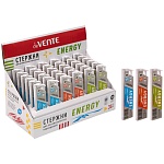 Грифели для механических карандашей 0,5мм, HB " deVente " Energy, 12шт, пластиковый футляр