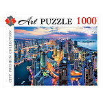 Пазлы " Konigspuzzle " 1000элементов Дубай с высоты птичьего полета 67,0*47,0см, картонная упаковка 23,5*18,0*5см
