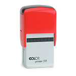 Оснастка для печати " Colop " 40*60мм, цвет корпуса красный