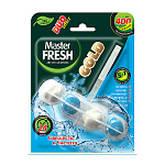 Подвесной блок для унитаза " Master Fresh " Duo Effect 5 в 1, морской, 1шт