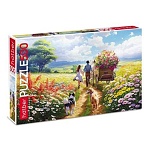 Пазлы " Hatber " 500элементов Счастливые моменты 48*33см, картонная упаковка