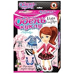 Игра на липучках " Русский стиль " Одень куклу Вероника, состав: кукла Вероника, наряды 11шт, липучки для нарядов, инструкция, картонная упаковка 17*23*4см, европодвес