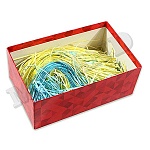 Наполнитель " Миленд " Микс Пастель желтый, голубой, бумажный, декоративный, 2мм, 100г