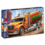 Пазлы " Hatber "  24элемента Premium Maxi Бетономешалка 48*33см, картонная упаковка