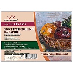 Холст " Vista-Artista " 25*35см на картоне, хлопок, мелкозернистый, грунтованный, плотность 280г/м2