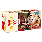 Пазлы " Hatber " 108элементов Буба 30*21см, картонная упаковка