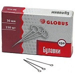 Булавки " Глобус " 30мм 150шт
