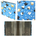 Фотоальбом " KWELT " 250 фото Cats, 10*15см, твердая обложка, пакет, 33,5*36*4,5см