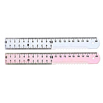 Линейка " KWELT " 20см пластиковая