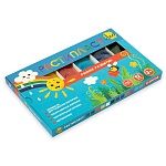 Пластилин " Лео " Растипласт 12цв 240г растительный, картонная упаковка