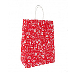 Пакет бумажный " ПЗБМ " 35*26*15см Сюрприз, крученые ручки