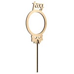 Топпер " Миленд " 1 год, 120*70*3мм, берёза