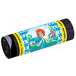 Мешки для мусора " Avikomp " 35л 15шт черные с завязками, толщина 13мкм, в рулоне, ПНД