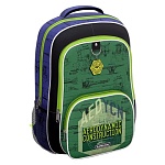 Рюкзак " Erich Krause " 44*33*22см ErgoLine 20L Aerodynamics, зеленый, эргономичная спинка, 1 отделение, два внешних кармана на молнии, 2 боковых кармана на резинке, светоотражающие элементы, регулируемые лямки