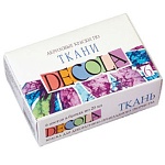 Набор красок по ткани " Decola "  9*20мл Акрил