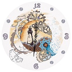 Набор для вышивания " PANNA " Механическое время, бэкстич, счетный крест, полукрест