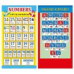 Шпаргалка " Мир поздравлений " 150 Numbers/English Alphabet