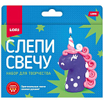 Слепи свечу " Lori " ЧЗ Единорожка, воск для лепки свечей, фитиль, стек, инструкция