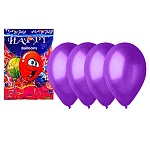 Шар латексный " KWELT " 10"/25см металлик, сиреневый