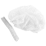 Шапочка-шарлотта " A.D.M. " спанбонд, белая