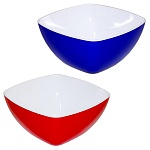 Салатница пластиковая " Милих " RioRita, 140*140мм, ассорти (без возможности выбора цвета)