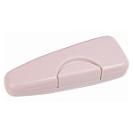 Футляр для бритвы " Миленд " 16*6*3,6см Бежево-розовый, пластиковый
