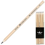 Карандаш ч/гр " ВКФ " Инженер 3М (3В) шестигранный, деревянный, заточенный, картонная упаковка