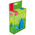 Выращивание кристаллов " Lori " Деревья. Голубая ёлочка, в наборе: раствор карбамида и поливинилового спирта с красителем, поддон для выращивания, картонная основа, инструкция, картонная упаковка, европодвес