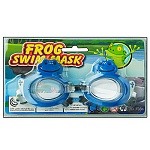 Очки для плавания детские " Лягушонок " 15*5см ассорти, пластиковый блистер, европодвес
