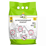 Реагент антигололедный " Nadzor Garden " 5кг до -31С хлористый кальций, мешок