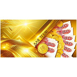 Конверт для денег " Мир поздравлений " 410 Для тебя! Купюры, монеты, 168*84мм, глянцевый УФ-лак, без отделки, без текста