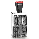 Датер ручной металлический " Colop " месяц цифрами, высота шрифта 12мм