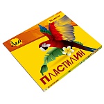 Пластилин " Лео " Ярко 36цв 720г со стеком, картонная упаковка