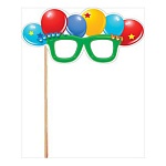 Украшение на палочке " Мир поздравлений " 910 Очки, длина палочки 30см