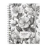 Планинг спираль на резинке " Альфа-Тренд " 175*230мм 89л Серебро, линия, обложка- матовый ламинированный картон, белый офсет 100г/м2, тиснение фольгой, печать в 2 краски, 3 цветных разделителя, скругленные углы, индивидуальная упаковка