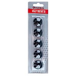 Набор магнитов " Глобус " 30мм 5шт черные