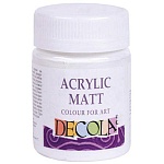 Краска акриловая " Decola " 50мл матовая серо-голубая