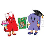 Плакат фигурный " Мир открыток " 0-35 А3 Азбука