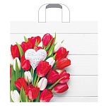 Пакет ПЭ " Миленд " с петлевой ручкой ПВД, 38*34см 70мкм С любовью