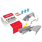 Скобы №24/6 " deVente " оцинкованные, до 30л, 1000шт