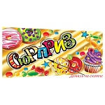 Конверт для денег " Мир открыток " 4-17 Сюрприз, 165*85мм, фольга, текст, деталь на скотче