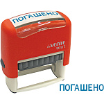 Штамп стандартный " deVente " №17 Погашено, цвет корпуса красный, 9011T