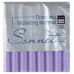 Пластика " Сонет " брус 56гр флуоресцентный фиолетовый