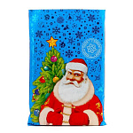 Пакет Новогодний ПП " Интерпак " с клеевым клапаном, 25*32+5см 35мкм Повелитель чудес