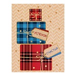 Бирка для букетов и подарков " Империя поздравлений " 060 Поздравляю! Единорожка 79*55мм, без отделки