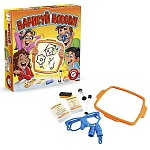 Игра карточная " Piatnik " Нарисуй носом, состав: 1 доска для рисования, 1 маркер, 1 пара очков, 1 губка, 110 карточек, 1 песочные часы, правила игры, картонная упаковка 25,5*25,5*6см, от 8лет