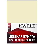 Бумага " KWELT " пастель А4 80г/м2 100л желтый