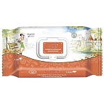 Салфетки влажные 120шт " Amra " Travel Prague освежающие, клапан крышка